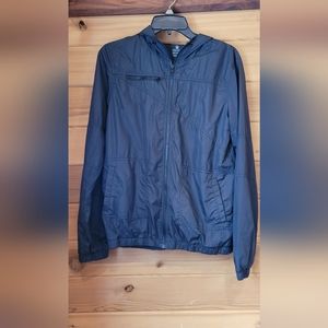 VOLCOM black windbreaker jacket